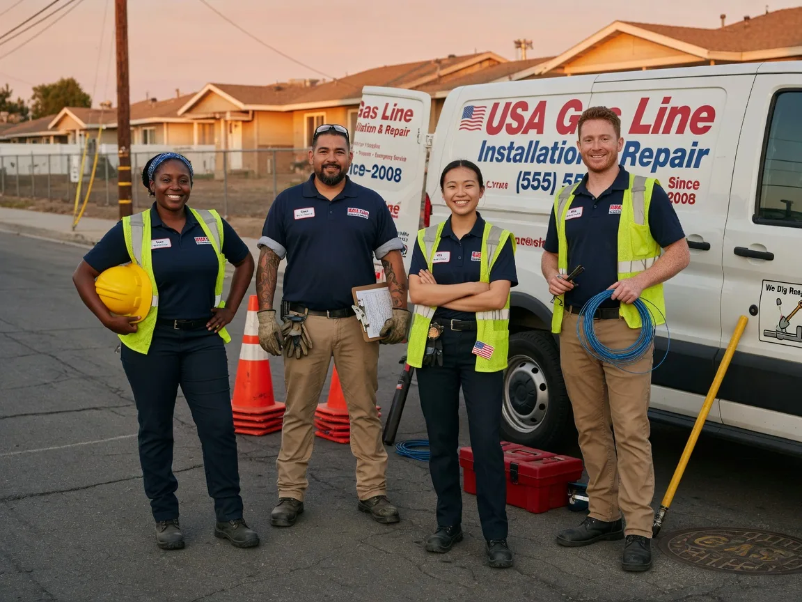 Gas Line Installation company in Le Sueur, MN